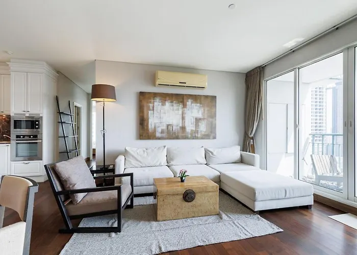 Apartment Luxury Huge Center Of Bkk Close To Thong Lor Bts