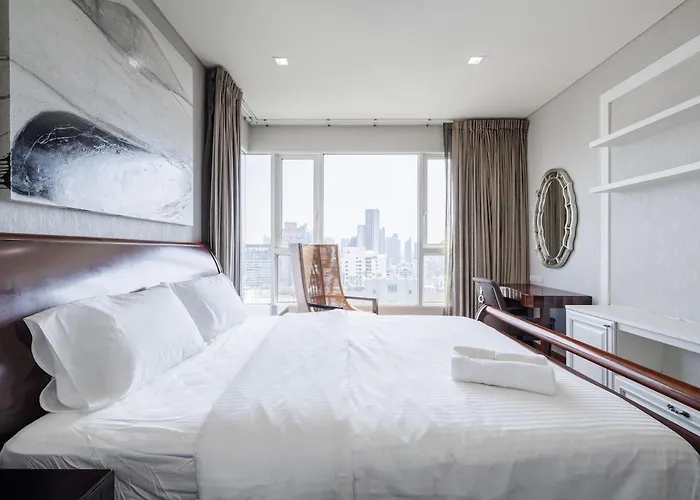 Apartment Luxury Huge Center Of Bkk Close To Thong Lor Bts